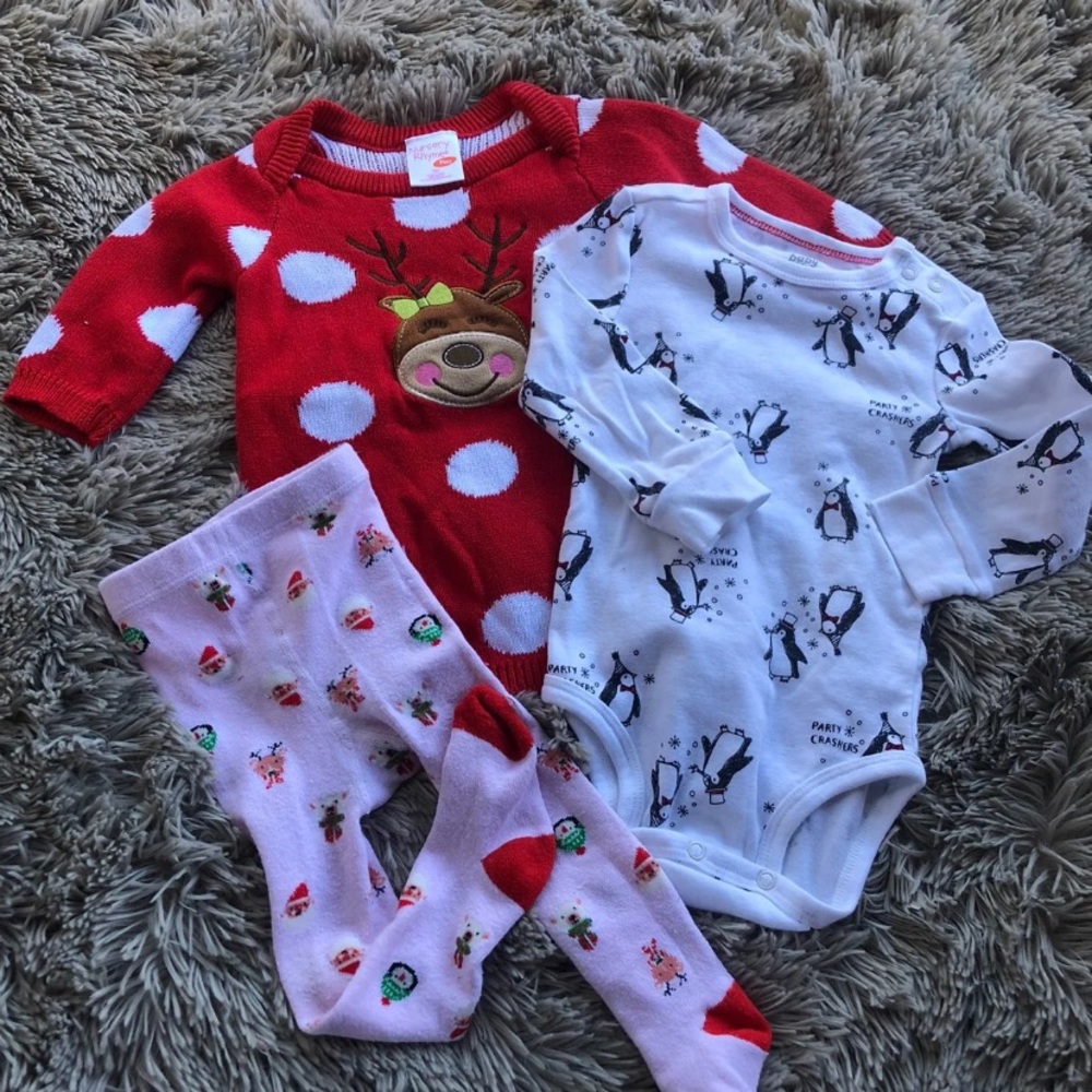 12m girl holiday bundle